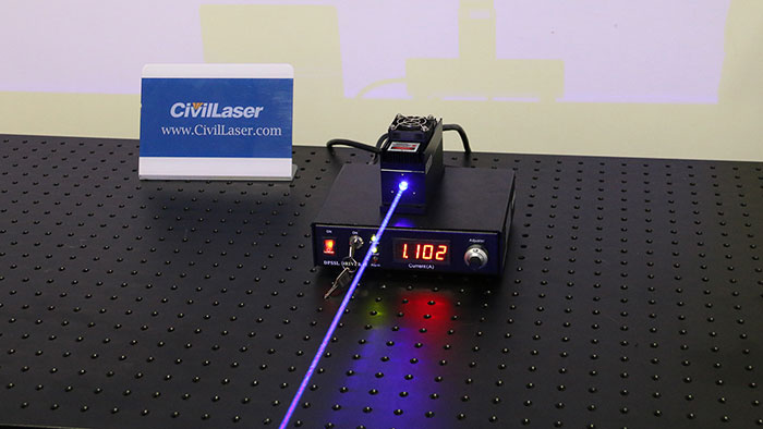 457nm blue semiconductor laser